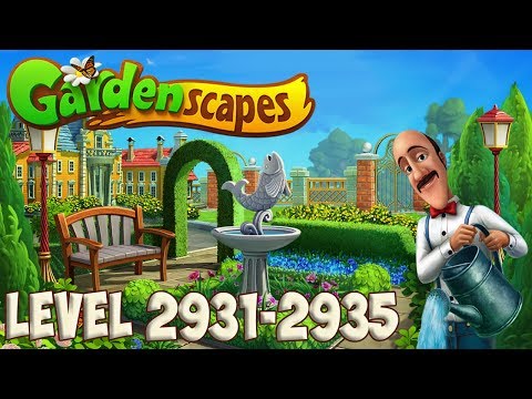 GardenScapes level 2931 2932 2933 2934 2935