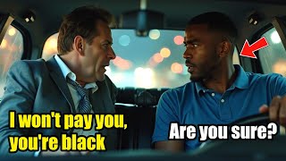 White Customer Is Rude To A Black Taxi Driver But Gets Arrested As The Driver Exposes His Fraud