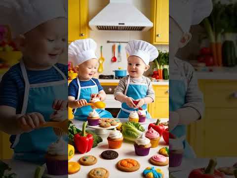 Little Chefs' Anthem | Fun Kids Cooking Song | Energetic & Playful | Perfect for Toddlers!"