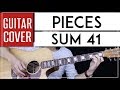 Pieces Guitar Cover - Sum 41 🎸 |Tabs + Chords|