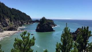 preview picture of video 'Samuel H. Boardman State Scenic Corridor, Coastal Highway 101 Oregon'