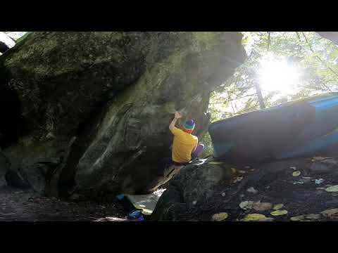 Peeler v4 Green River Bastion Bouldering