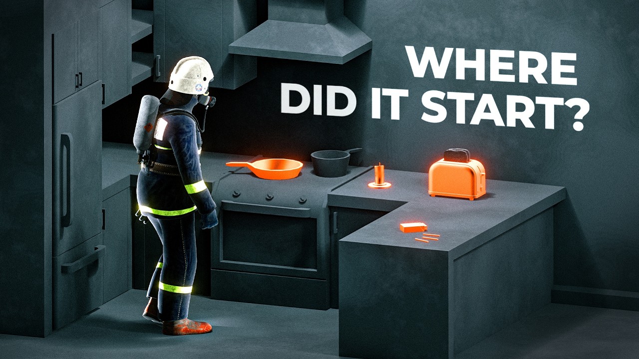 How Investigators Find the Source of a Fire