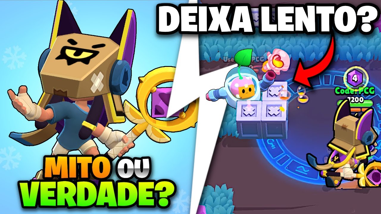 O super do FINX funciona com LANCADORES? MITO OU VERDADE! BRAWL STARS!