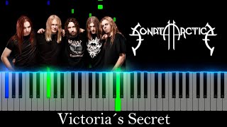 Victoria´s Secret - Sonata Arctica (Visual Piano Tutorial/Best Version)
