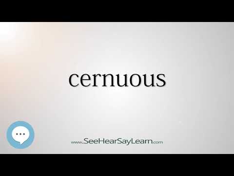 cernuous