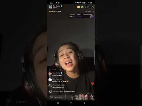 16/5/2022 (3) Ara Johari - Rindu (Agnes Monica) TikTok LIVE