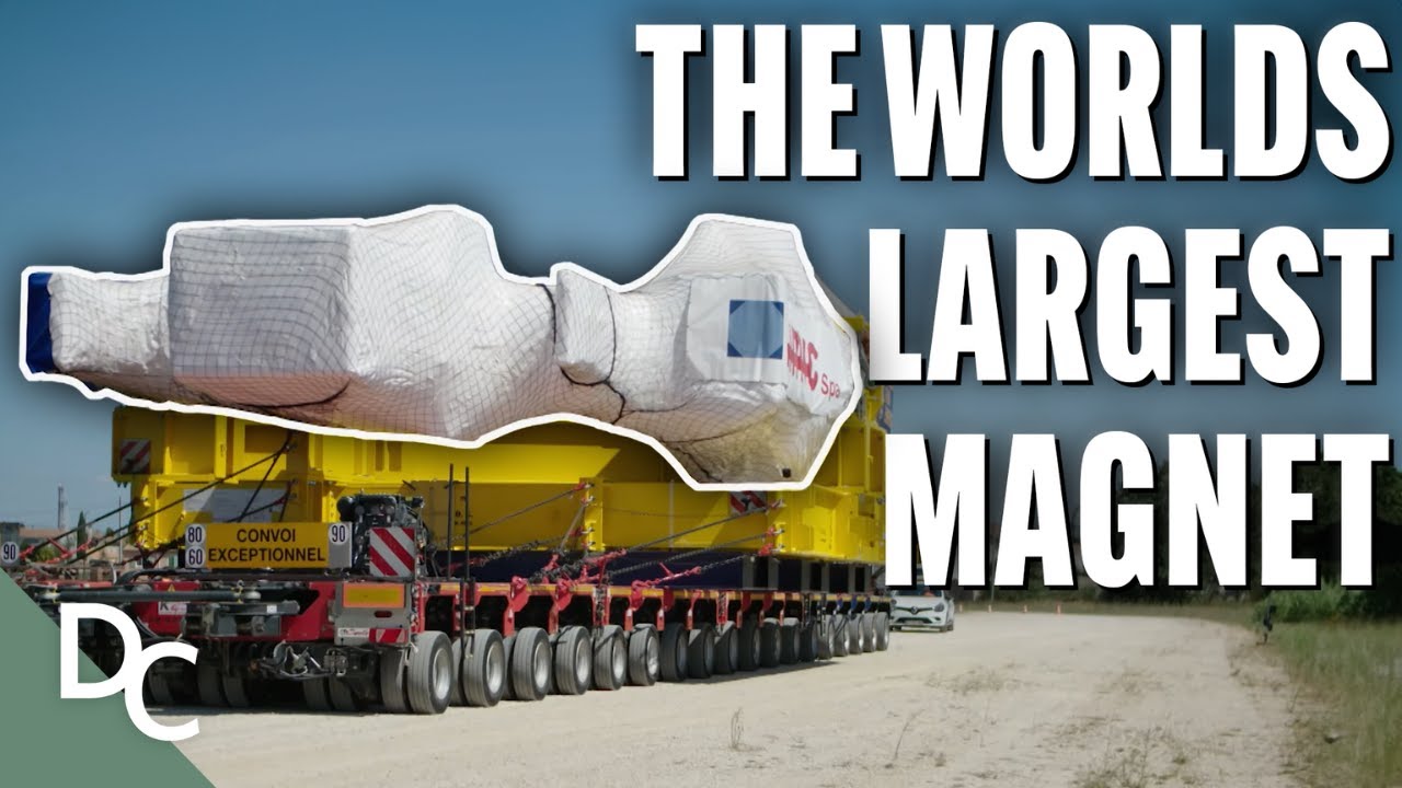 Transporting The World Largest Magnet Across France | Mega Transports | @DocoCentral