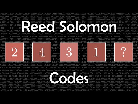 What are Reed-Solomon Codes? How computers recover lost data