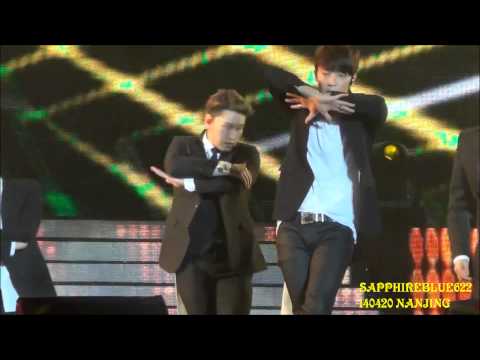 [FANCAM]140420 BEST OF BEST NANJING  「SWING」　SUNGMIN FOCUS