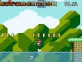 Playing Super Mario World