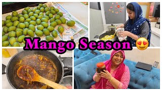 Gud aur Kairi ka Murabba banaya | My Love for Mangoes| Achaar aur Aam Panna ki taiyaari😍