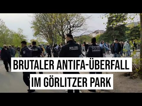 Antifa prügelt #Querdenken aus Görlitzer Park: Teil 2 Bericht von der Demonstration "Freedom Parade"