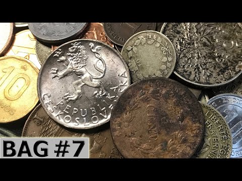 1840s COLONIAL COPPER + TRIPLE SILVER Found in Half Pound Bag of World Coins - Hunt #7