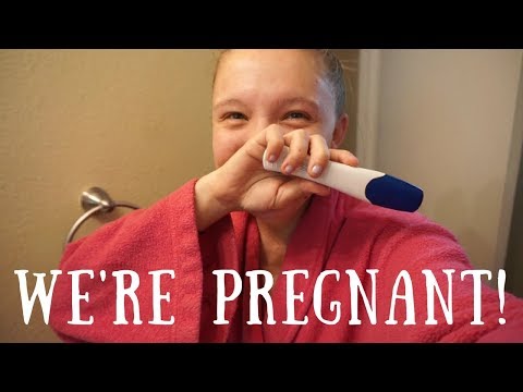 TTC BABY #1 LIVE PREGNANCY TESTS! (WE'RE PREGNANT!) Video