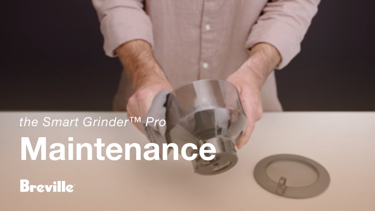 Breville coffee guide tutorial - General cleaning guide
