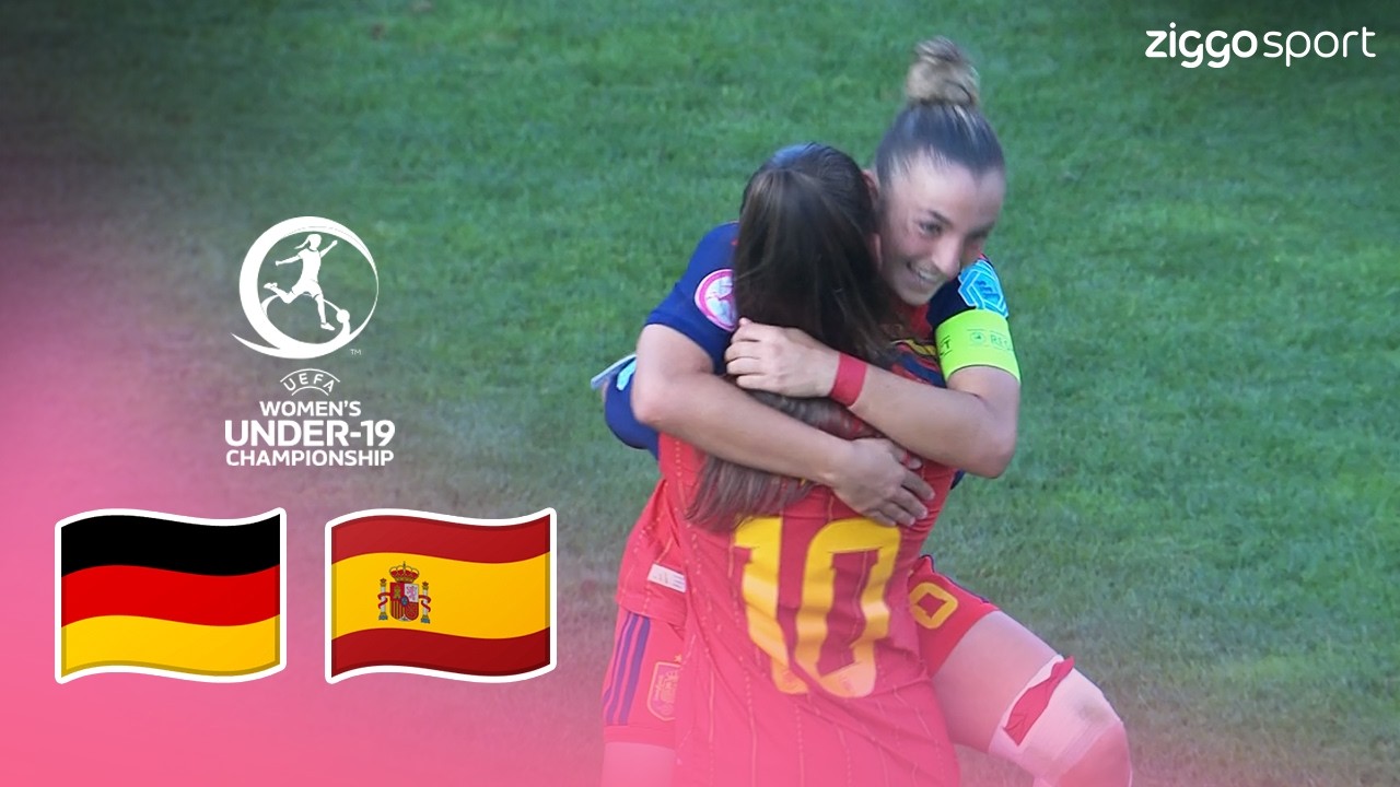 ONGELOFELIJKE SPANNING IN DE FINALE!!😍😮‍💨 | Duitsland vs Spanje | EK Vrouwen Onder-19 | Samenvatting