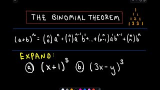 The Binomial Theorem - Example 1