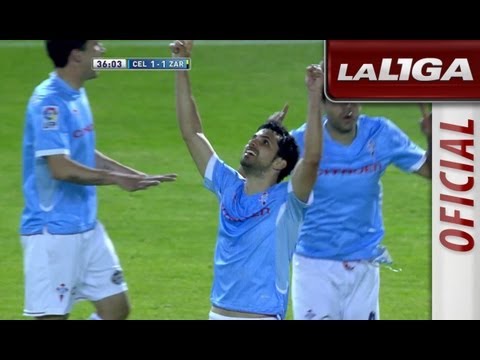Gol de Álex López (1-1) en el Celta de Vigo - Real Zaragoza - HD