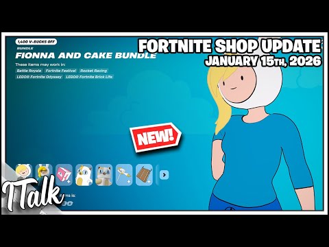 Fortnite Shop *NEW ADVENTURE TIME COLLAB WAVE #2! [January 15th, 2026] (Fortnite Chapter 7)
