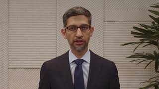 Google and Alphabet CEO Sundar Pichai addresses the African Union Summ