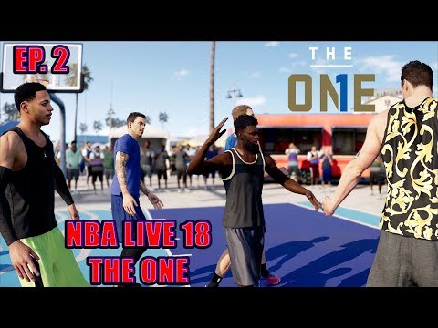 NBA LIVE 18 THE ONE GAMEPLAY - VENICE BEACH WORK EP  2
