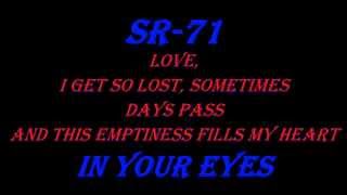 SR-71 (Here We Go Again) In Your Eyes lyrics