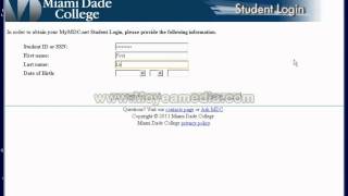 Activate your MYMDC account