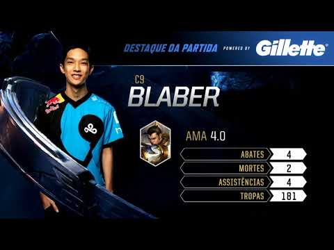 Blaber: Destaque da Partida - Cloud9 vs KaBuM! - Mundial 2018