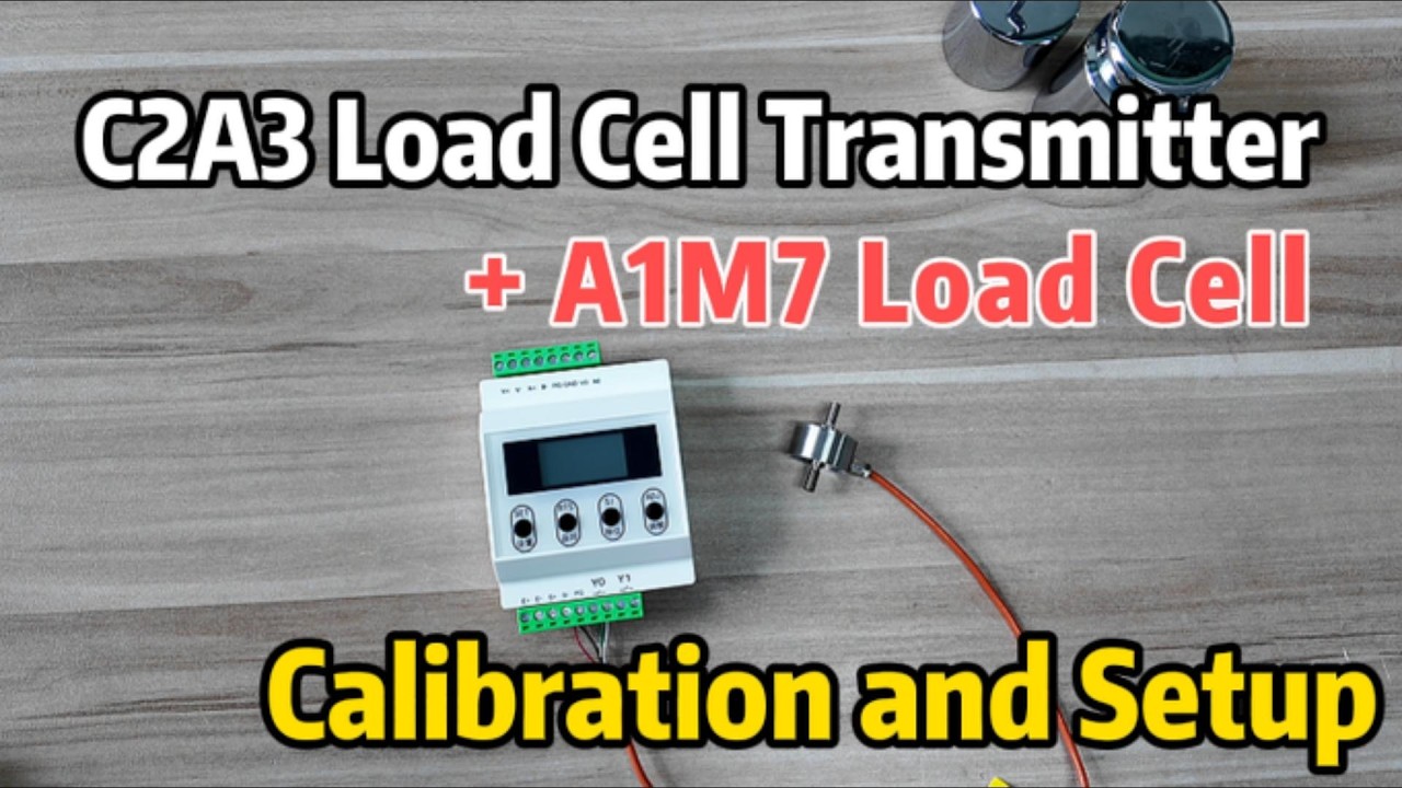 ST Indicator +A1M7 Load Cell Calibration and Setup Tutorial