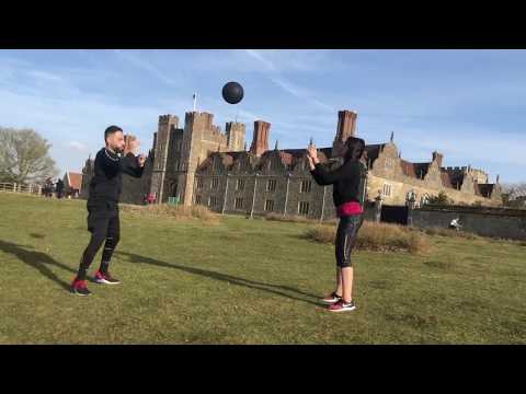 MEDICINE BALL PARTNER EXERCISES