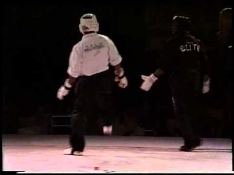 Jessie Wray vs Reggie Perry 1998 Bluegrass Nationals Karate Tournament