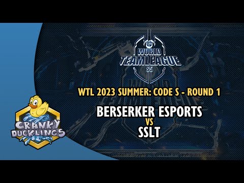 Berserker eSports vs SSLT - World Team League 2023 Summer: Code S | StarCraft 2 Tournament