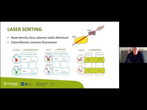 Optical spectroscopy and machine learning enhancing food sorting