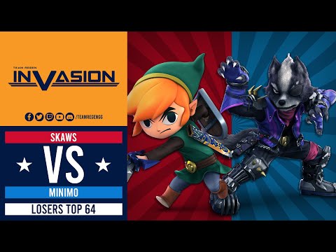 Invasion April 2023: Top 64 Losers - Skaws (Toon Link) Vs Minimo (Wolf)