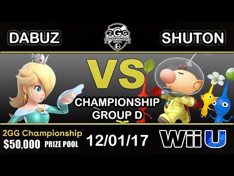 2GGC - Dabuz (Rosalina) Vs. Shuton (Olimar) Group D - Championship