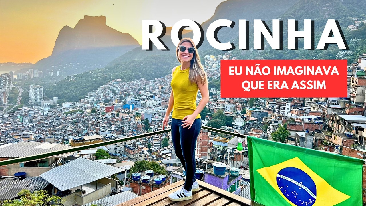ROCINHA: Como é visitar a maior Favela do RIO DE JANEIRO