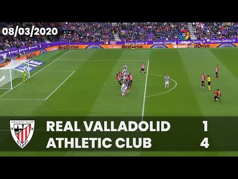 Imagen de portada del video ⚽ FULL MATCH I LaLiga 19/20 I J27. Real Valladolid 1 – Athletic Club 4