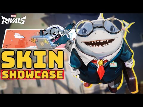 *FREE* Jeff the Business Shark Skin Showcase - Marvel Rivals