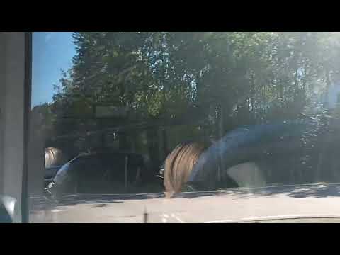 Sweden, bus 201 ride from Kil Resecentrum to Karlstad, Residenstorget Pt.2 