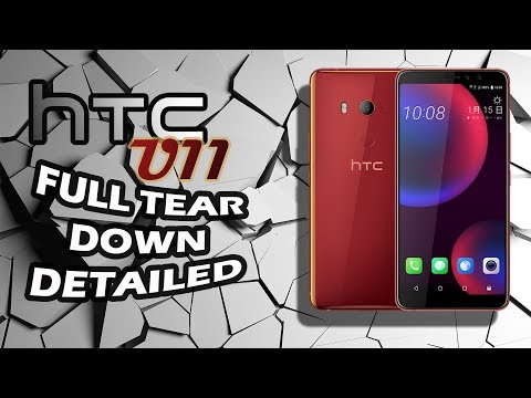 HTC U11 full tear down with screen replacement detailed Utah