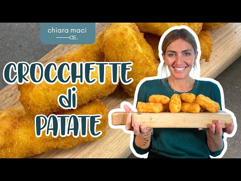 Crocchette di patate con prosciutto cotto e formaggio - Chiara Maci