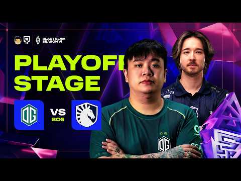 Full Game: OG vs Team Liquid - Game 3 (BO5) | Blast Slam VI 2026 Playoffs
