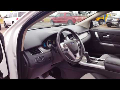 White 2014 Ford Edge 4dr SEL AWD Review Prince George British Columbia - Prince George Motors