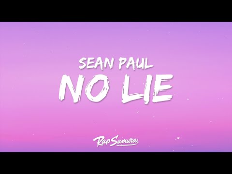 Sean Paul & Dua Lipa - No Lie (Lyrics)