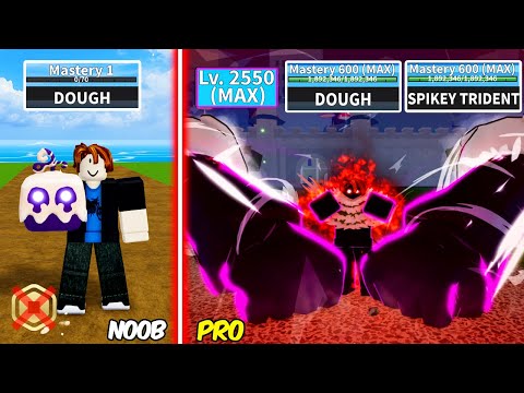 Level 1 to Max Level as Dough Bacon using only Katakuri Build | Full Human V4 with Zero Robux & F2P