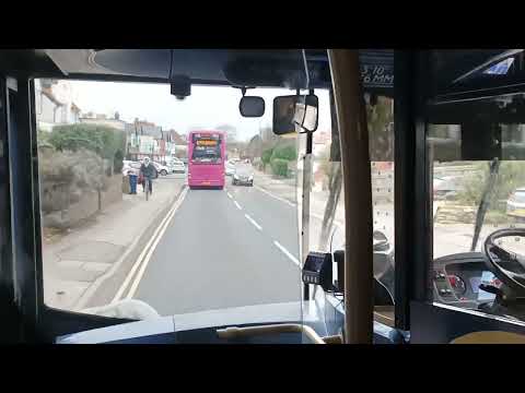 🇬🇧 WINDSCREEN VIEW BUS JOURNEY I Stagecoach in Oxfordshire 10: Templars Square ➔ Shelley Road