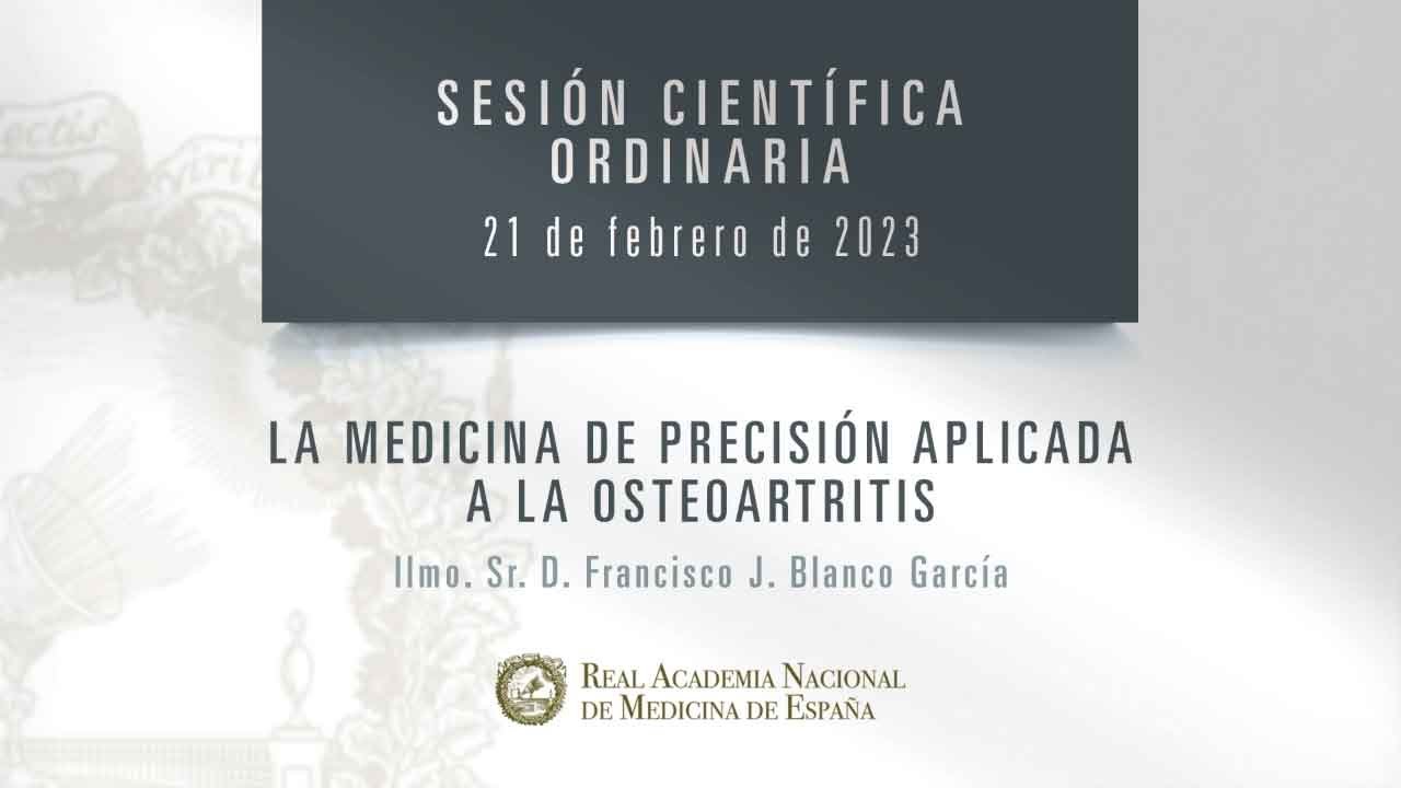 Medicina de Precisión aplicada a la Osteoartritis