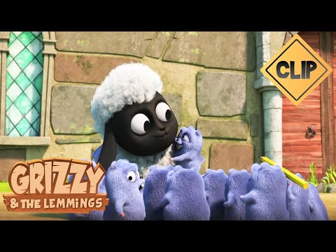 🐑 Adorable Mascotte 🐻🐹 Grizzy & les Lemmings / Cartoon