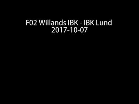 Höjdpunkter F02 Willands IBK - IBK Lund 2017-10-07